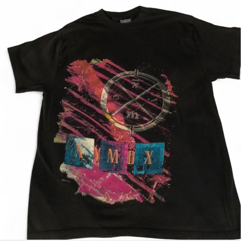 XYMOX 1989 Twist of Shadows World tour vintage licensed concert shirt Size L